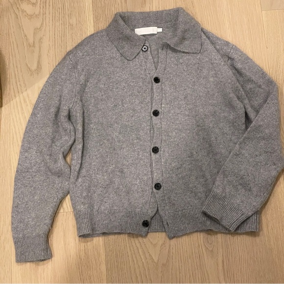 FR Kroche Sweaters - Fr Kroche Fuzzy Button Up Sweater